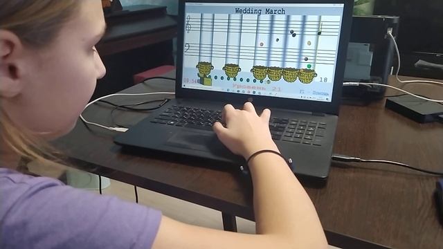 Учимся читать ноты с программой Софт Моцарт, Татьяна, 12 лет. Игра Длительности до конца смотреть онлайн