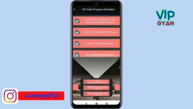 How To Use HD Video Projector App // HD Projector App Kaise Chalaye // HD Video Projector App смотреть онлайн