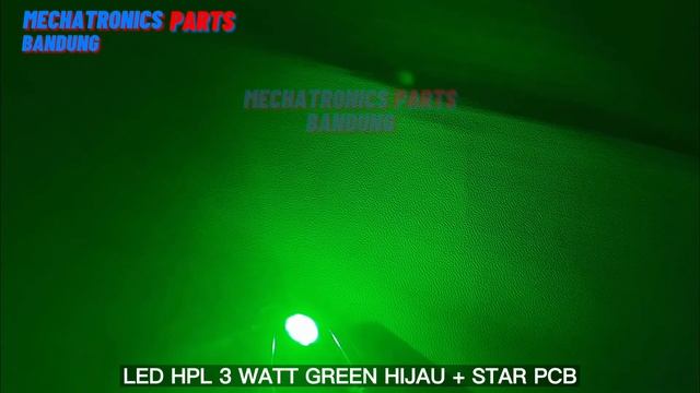 REVIEW LED HPL 3WATT GREEN 520nm GRADE A + STAR PCB AQUASCAPE, DECORATION смотреть онлайн