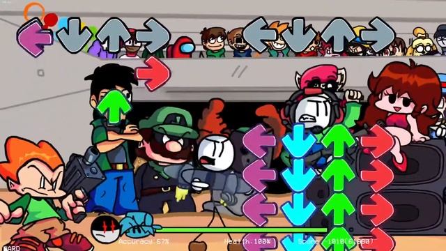 FNF Mod Showcase: Henry Stickmin's Week смотреть онлайн