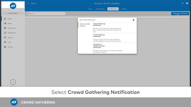 How to set up Business Activity Analytics - Crowd Gathering смотреть онлайн