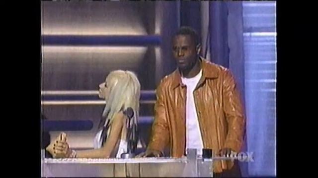 Christina Aguilera, Brian McKnight Presenting Sisqo-  Billboard Awards '00