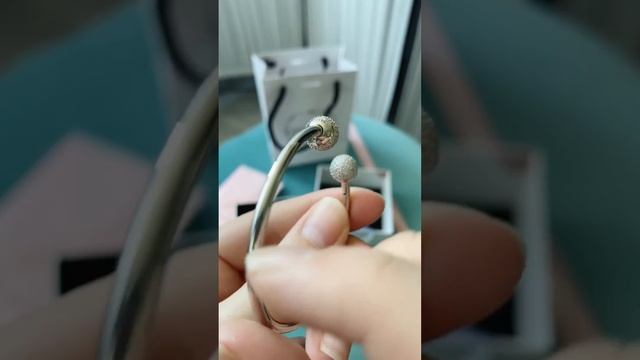 Серебряный браслет под шармы с AliExpress смотреть онлайн