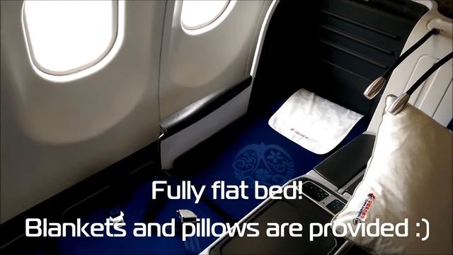 MU 591 ChinaEastern Airlines PVG-SVO Business Class Cabin. Airbus A330-200 (B-5936)