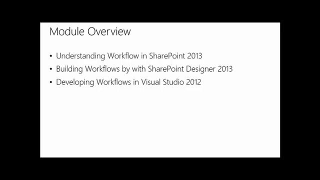 SharePoint Core Solutions Automating Business Processes 1 смотреть онлайн