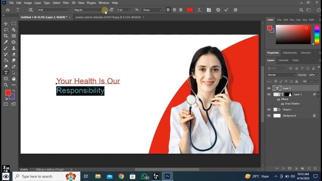 Billboard design | Billboard Photoshop - Simple and Easy Tutorial For Begineers. смотреть онлайн