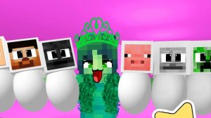 ЧЕЙ БУДЕТ РЕБЕНОК В МАЙНКРАФТЕ??