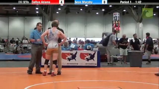 Men 63 KG / 138.75 lbs - Colton Adams vs. Sean Murphy смотреть онлайн