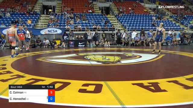 132 Lbs Cons 32 1 Christian Colman Pennsylvania Vs Cayden Henschel Wisconsin смотреть онлайн