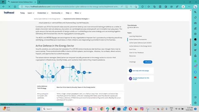Active Cyber Defense in the Energy Sector || Salesforce Trailhead смотреть онлайн