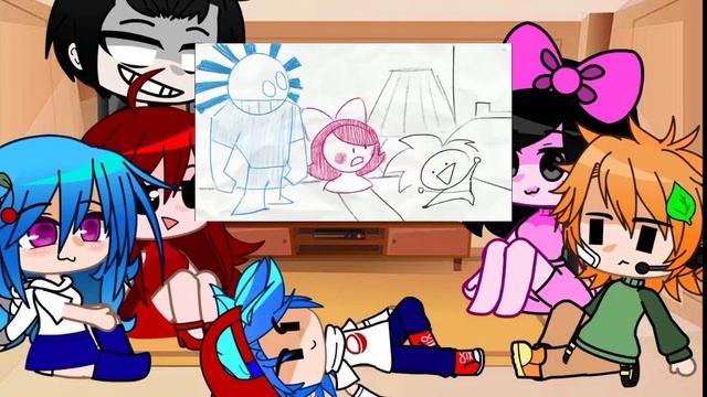 💕~Реакция ФНФ на мод Twinsomia~💕 [FNF]