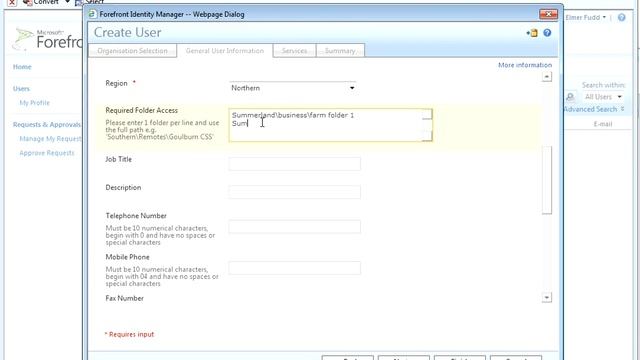 New User Request Business Services смотреть онлайн
