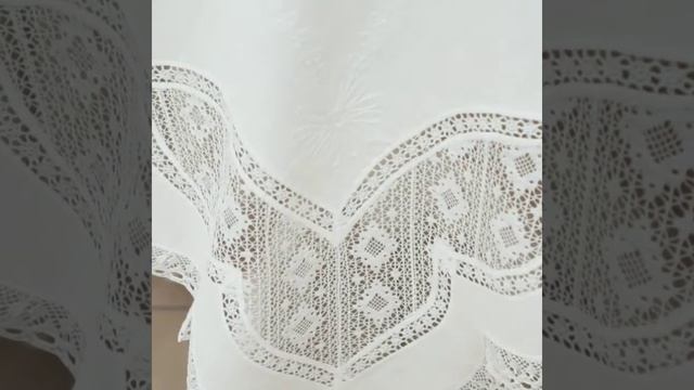 Ажурные скатерти из льна в салоне "12 Стульев" смотреть онлайн