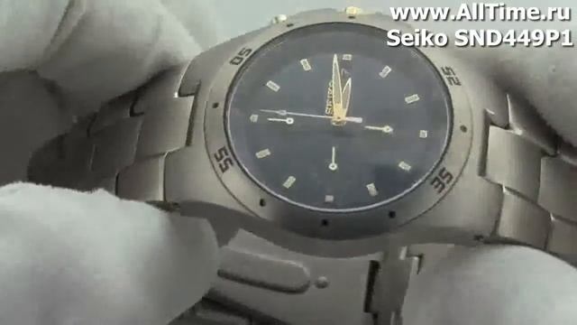 Мужские японские наручные часы Seiko SND449P1 смотреть онлайн