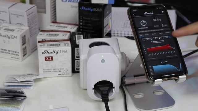 SMART Temperature Sensor Shelly H&T смотреть онлайн