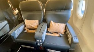 A321-200 Turkish Airlines Business Class Narrow Body Airbus (morning 1 hour flight)