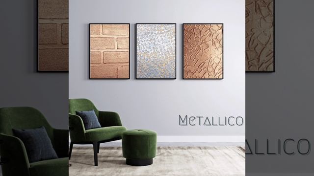 Metallic Wall Finishes by Texture World смотреть онлайн