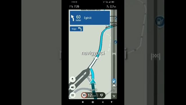 TomTom GO Navigation 2.1 -es  Verzió - Menet Közben