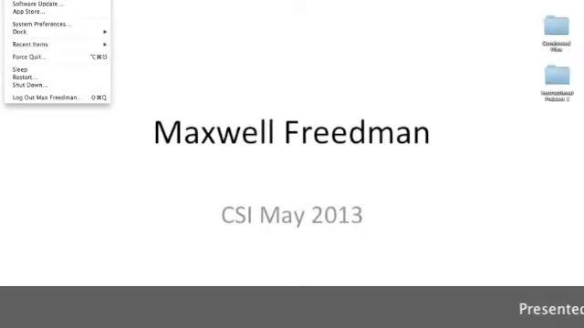 CSI Instructional Podcast 1 Maxwell Freedman смотреть онлайн