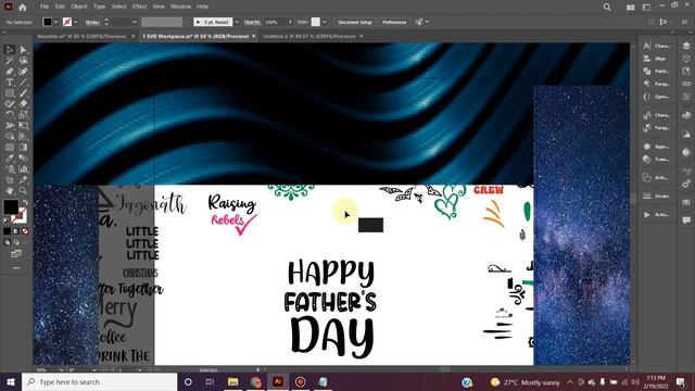 Bella Wall Art Design in illustrator || SVG Cut Files || Cricut || Part-03 смотреть онлайн