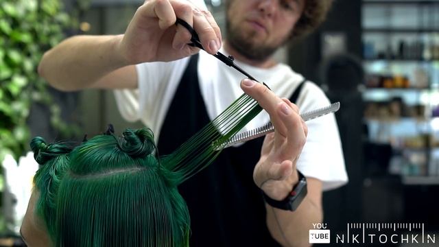stunning short haircut: disconnected bob смотреть онлайн
