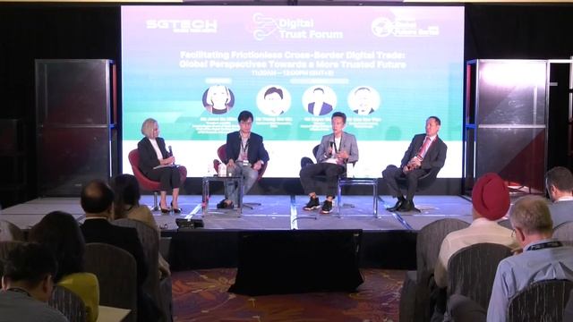 Digital Trust Forum: Facilitating Frictionless Cross-Border Digital Trade смотреть онлайн