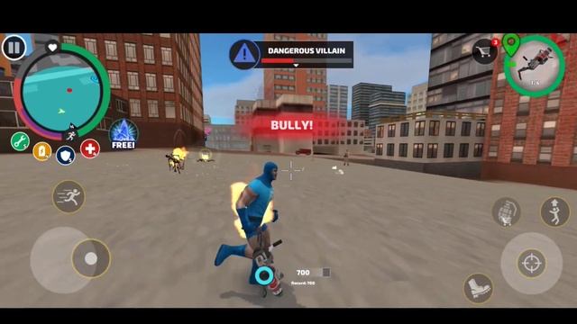 Tipson Fight Dangerous Villain || Rope Hero Vice Town || Android Gaming смотреть онлайн