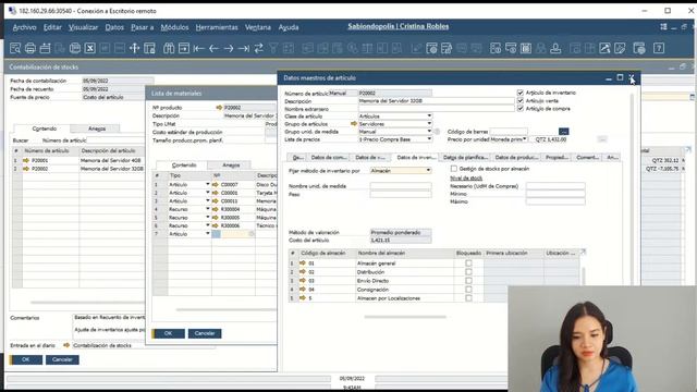 Recuento de inventarios dentro de SAP Business One смотреть онлайн