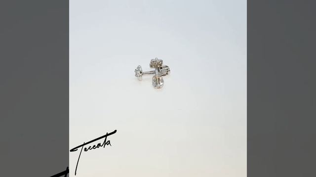 Серьги (пусеты) "Флёр" Toccata jewelry СГ412-2003-310 смотреть онлайн