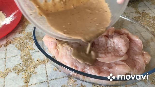 Вкусные куриные отбивные. Доступный в приготовлении рецепт!!! смотреть онлайн