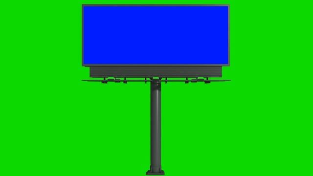 billboard in green screen free stock footage смотреть онлайн