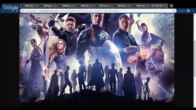 NUEVAS IMAGENES AVENGERS ENDGAME- POSTER CHINA смотреть онлайн