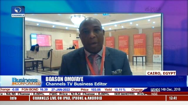 Intra African Trade Fair: ChannelsTV Business Editor Updates From Cairo |Business Incorporated| смотреть онлайн
