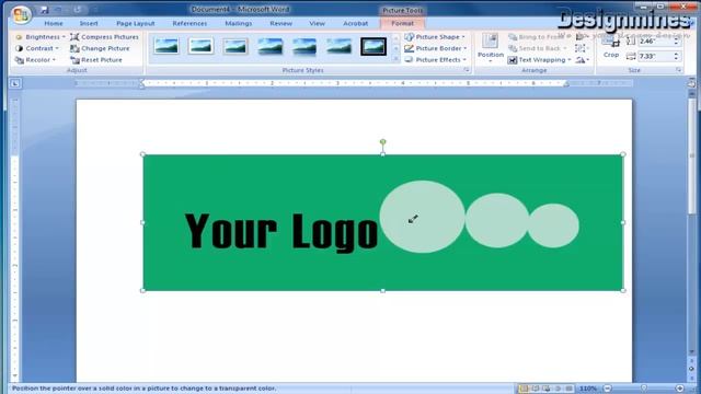 How to Create Transparent Image in Word смотреть онлайн