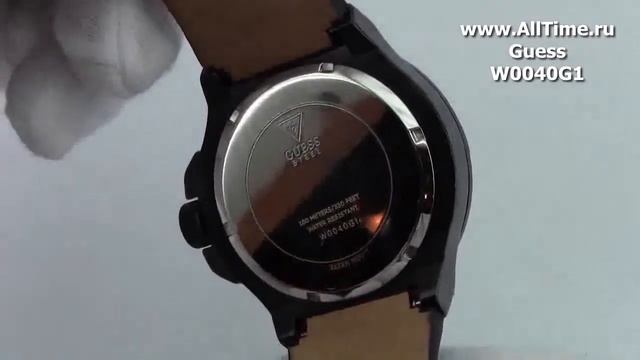 Мужские наручные fashion часы Guess W0040G1 смотреть онлайн