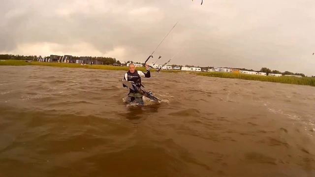 Kitesurfing Lithuania, Svencele 2016 07 08 смотреть онлайн