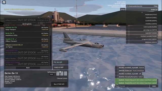Aeronautica (Roblox) - Novoaralsk Air Force Base Showcase