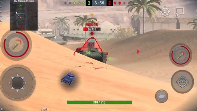 WorldofTanks.igrok Почти добил врага смотреть онлайн