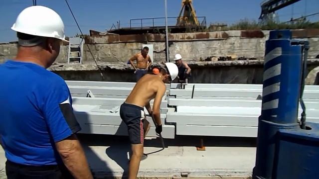 019 (032) Монтаж автомобильных весов серии ВА проекта Терминал 10.08.2015 смотреть онлайн