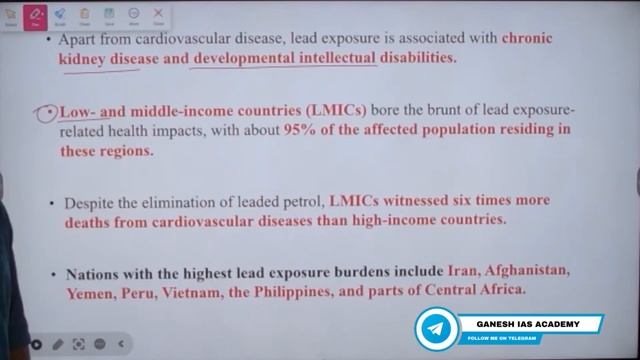 GLOBAL IMPACT OF LEAD EXPOSURE | UPSC | CSE | 2024 смотреть онлайн