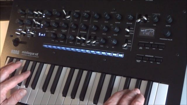 Korg Minilogue XD Ambient Pads Other Dimensions Hybrid Synthesizer Rik Marston смотреть онлайн