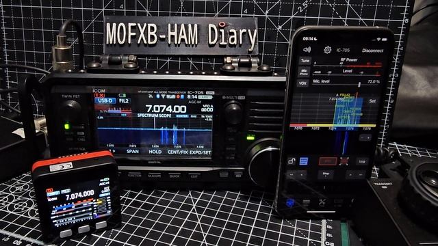 ICOM IC-705 , WIFI & BLUETOOTH GADGETS смотреть онлайн