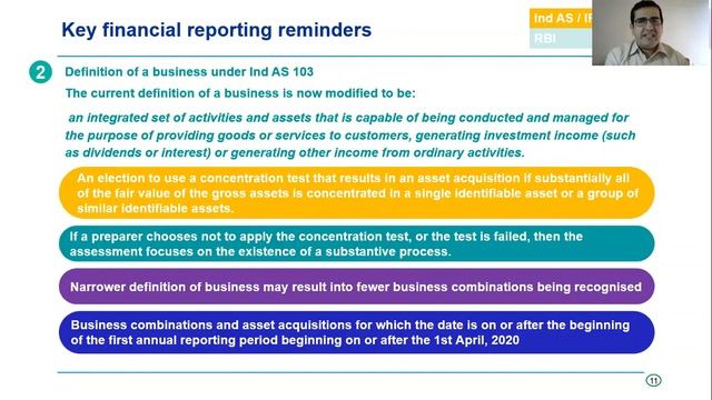 Quickbytes- Ind AS, IFRS, Ind AS 103, IFRS 3, Business combinations смотреть онлайн
