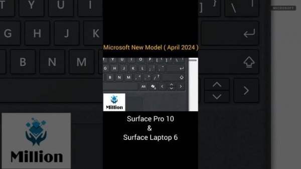 Microsoft Surface Pro 10 & Microsoft Surface Laptop 6 ( 2024 New model )