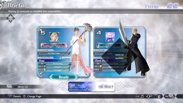 Terra, Yuna, & Rinoa Gameplay DISSIDIA FINAL FANTASY NT смотреть онлайн