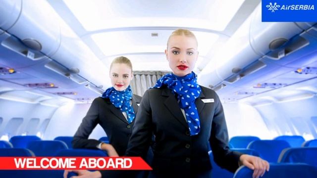 Air Serbia Welcome Aboard - Boarding Music смотреть онлайн