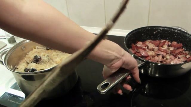 Бігос. Супер-смачна тушена капуста!!! смотреть онлайн
