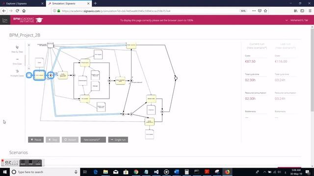 Business process management project simulation after re-engineering by Mohamed EL Tair смотреть онлайн