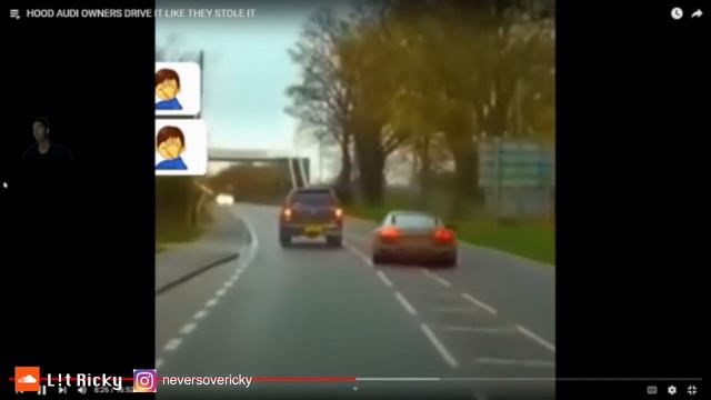 hood audi owners drive it like they stole it reaction смотреть онлайн
