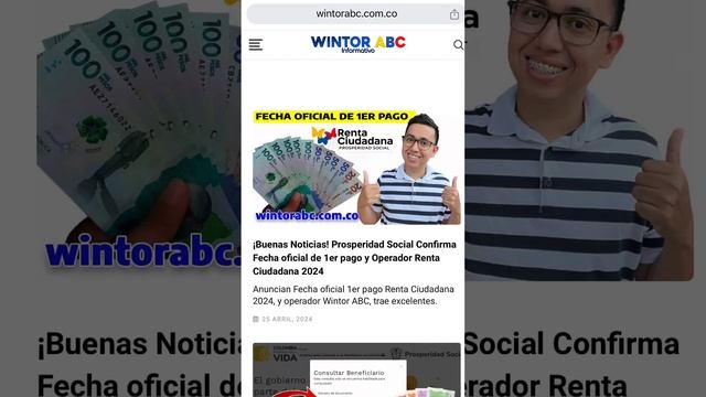 🤩Confirmado OPERADOR y FECHA DE PAGO DE RENTA CIUDADANA | | 1 CICLO 500 mil pesos смотреть онлайн
